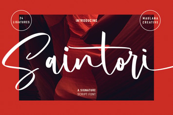 Saintori Casual Script Font