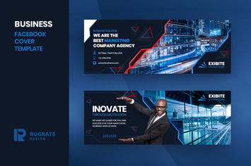 Business R1 Facebook Cover Template