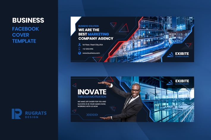 Business R1 Facebook Cover Template
