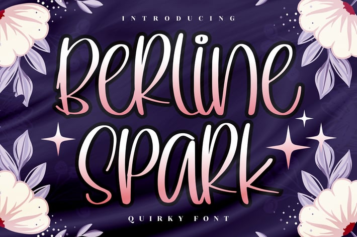Berline Spark Quirky Font