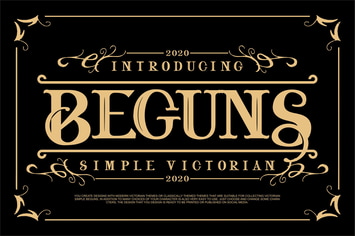 Beguns | Simple Victorian
