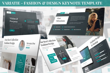 Variatie - Fashion & Design Keynote Template