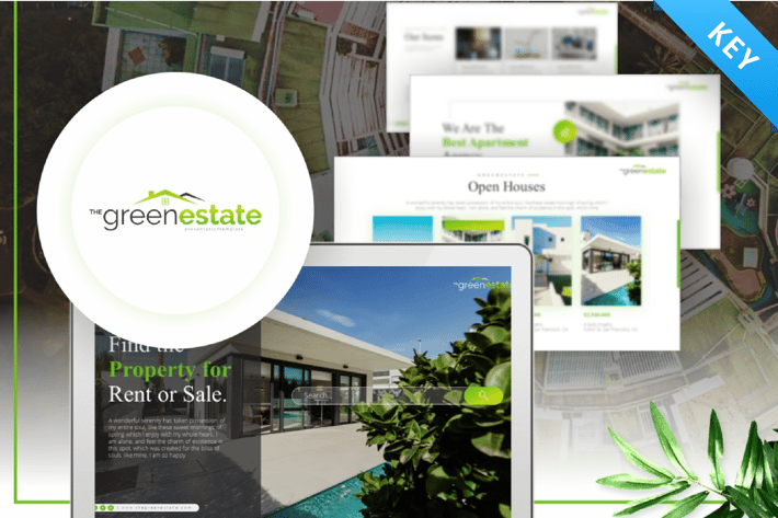 Greenestate Real Estate Keynote Template