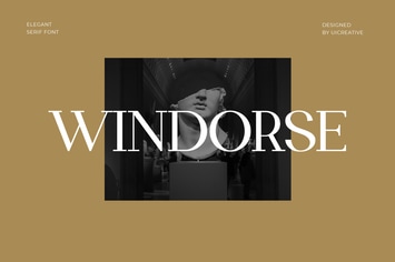 Windorse Display Serif Font