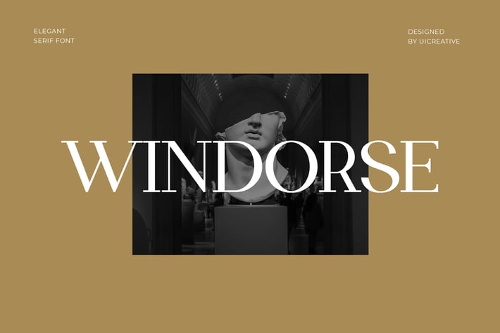 Windorse Display Serif Font
