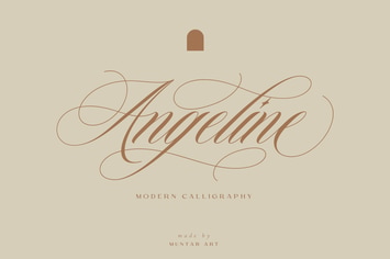 Angeline | Modern Calligraphy