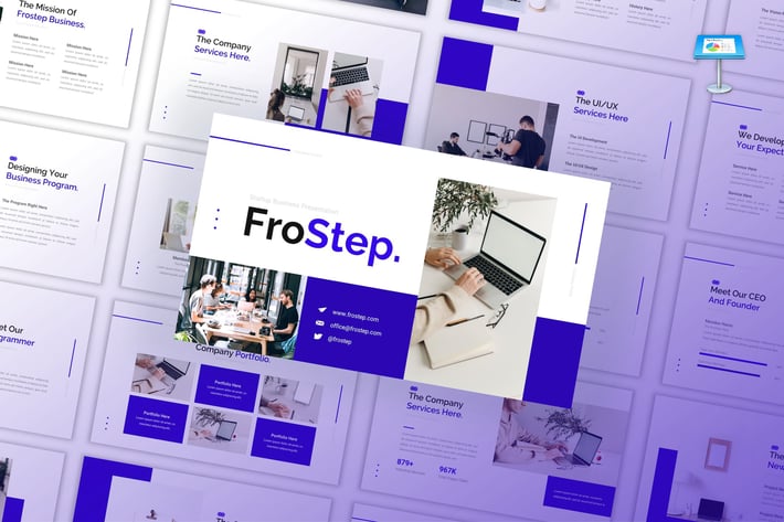 FroStep - Startup Business Google Slides Template