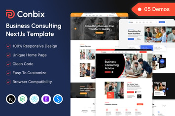 Corporate Business Consulting NextJS Template 