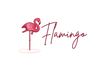 Flamingo Mascot Logo