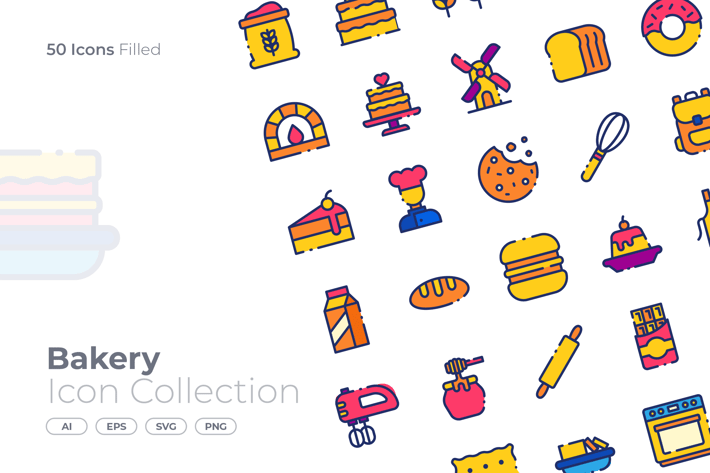 Bakery Filled Icon