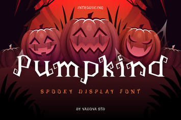 Pumpkind Font