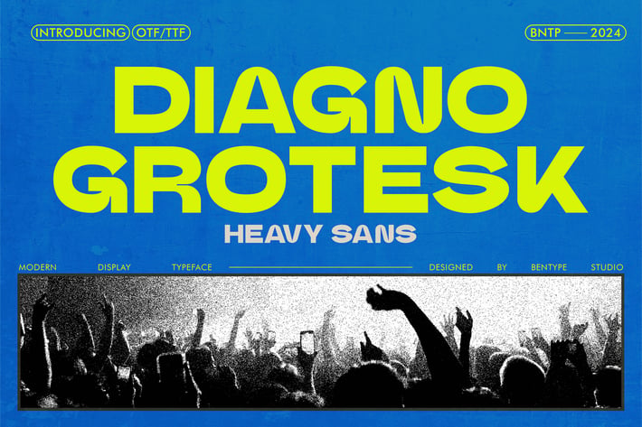 Diagno Grotesk - Heavy Sans