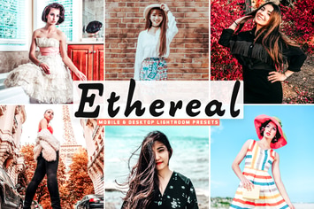 Ethereal Mobile & Desktop Lightroom Presets