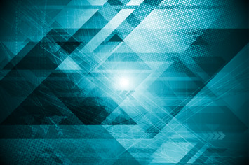 Abstract hi-tech futuristic geometrical background