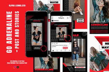 Instagram Templates - Go Adrenalines