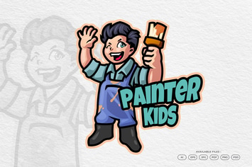 Painter Kid Logo
