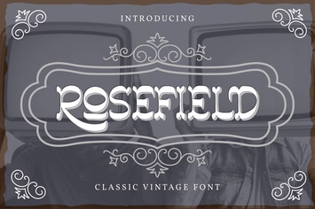 Rosefield | Classic Vintage Font