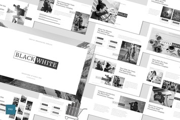 Black and White - Keynote Template