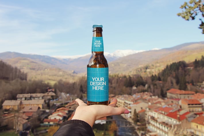 Beer in the Pyrenees 