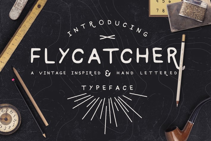 Flycatcher Font