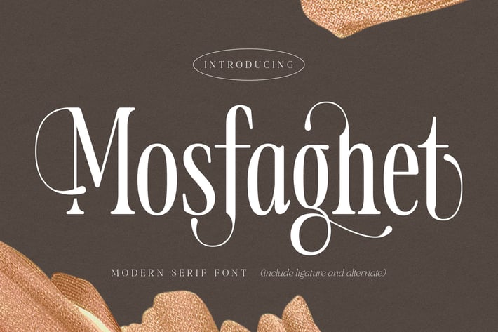 Mosfaghet Modern Serif Font 