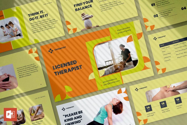Therapist PowerPoint Presentation Template