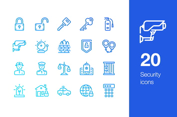 20 Security icons