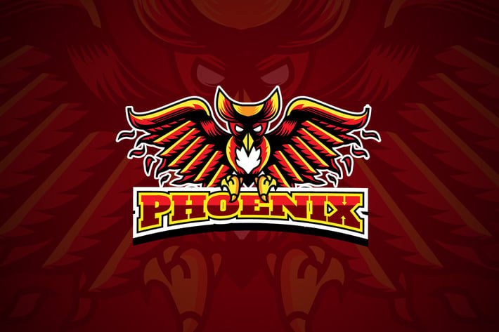 Esports Phoenix - Mascot Logo