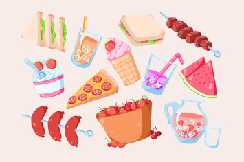 Summer Treats Clipart