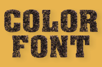 Chocolate Parings - Color SVG Font