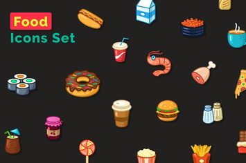 Food Icons Set