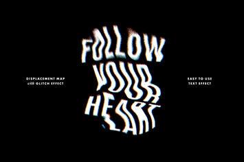 Chromatic Glitch Text Effect 