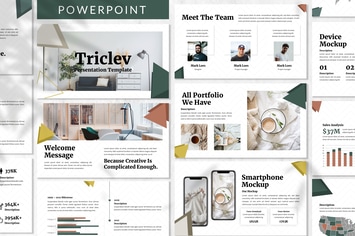 Triclev - Business Powerpoint Template