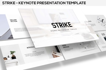 Strike - Minimal Keynote Template