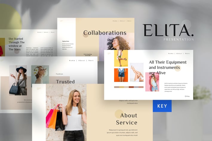 Elita - Lookbook Keynote Template
