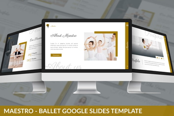 Maestro - Ballet Google Slides Template