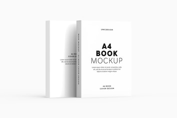 A4 Book Mockup