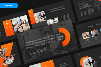 MARK - Modern Business Pitch Keynote Template