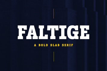 Faltige - Adventure and Sport Slab Serif