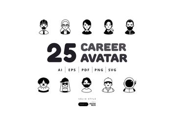 25 Career Avatar Character Design - Part 2