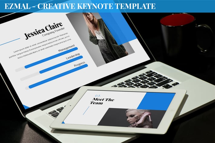 Ezmal - Creative Keynote Template