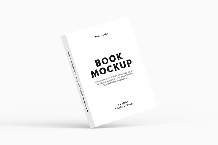 A4 Book Mockup