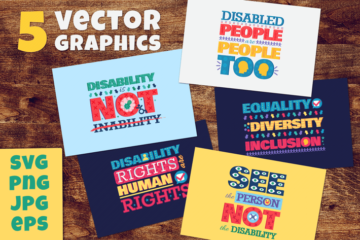Motivational Slogans Set