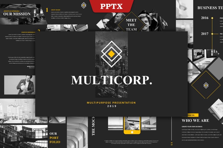 Multicorp - Multipurpose Powerpoint Template