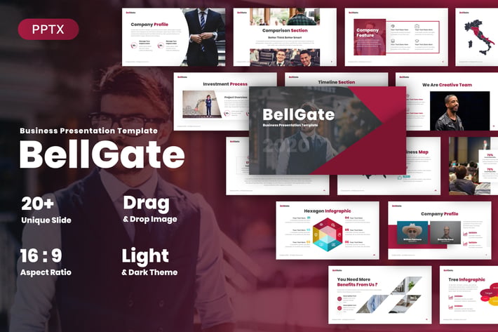 Bellgate Business Presentation Template