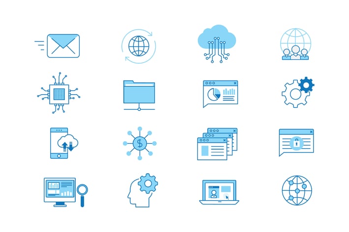 Professional Networking Icons