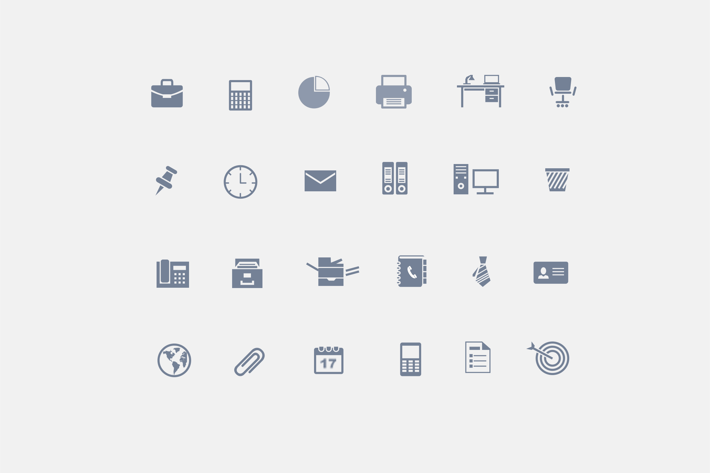 24 Office Icons