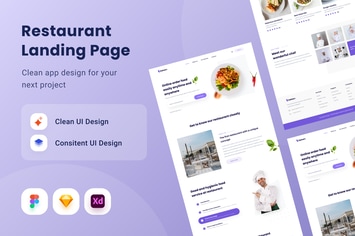 Restaurant Landing Pagee