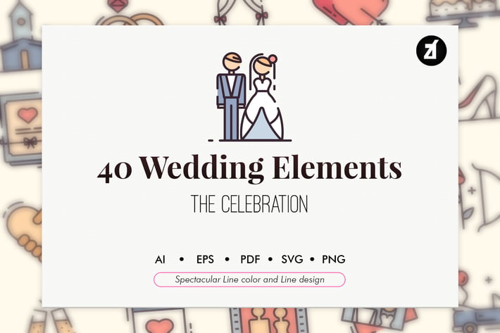 40 Wedding elements
