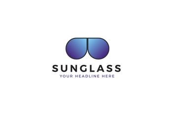 Sunglass Logo Template